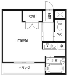 ピュアメゾン阿部の物件間取画像